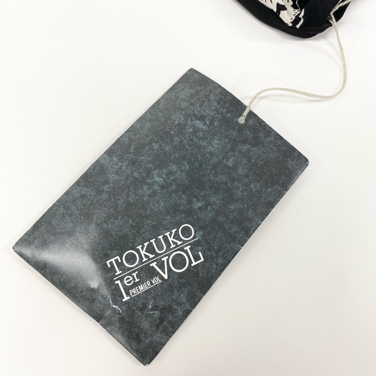 59k1《未使用品》タグ付 TOKUKO 1er Vol トクコプルミエヴォル 日本製 花柄プリント ワンピース ドレス レース 9 Mサイズ ブラック トリアセテート レディースo07t