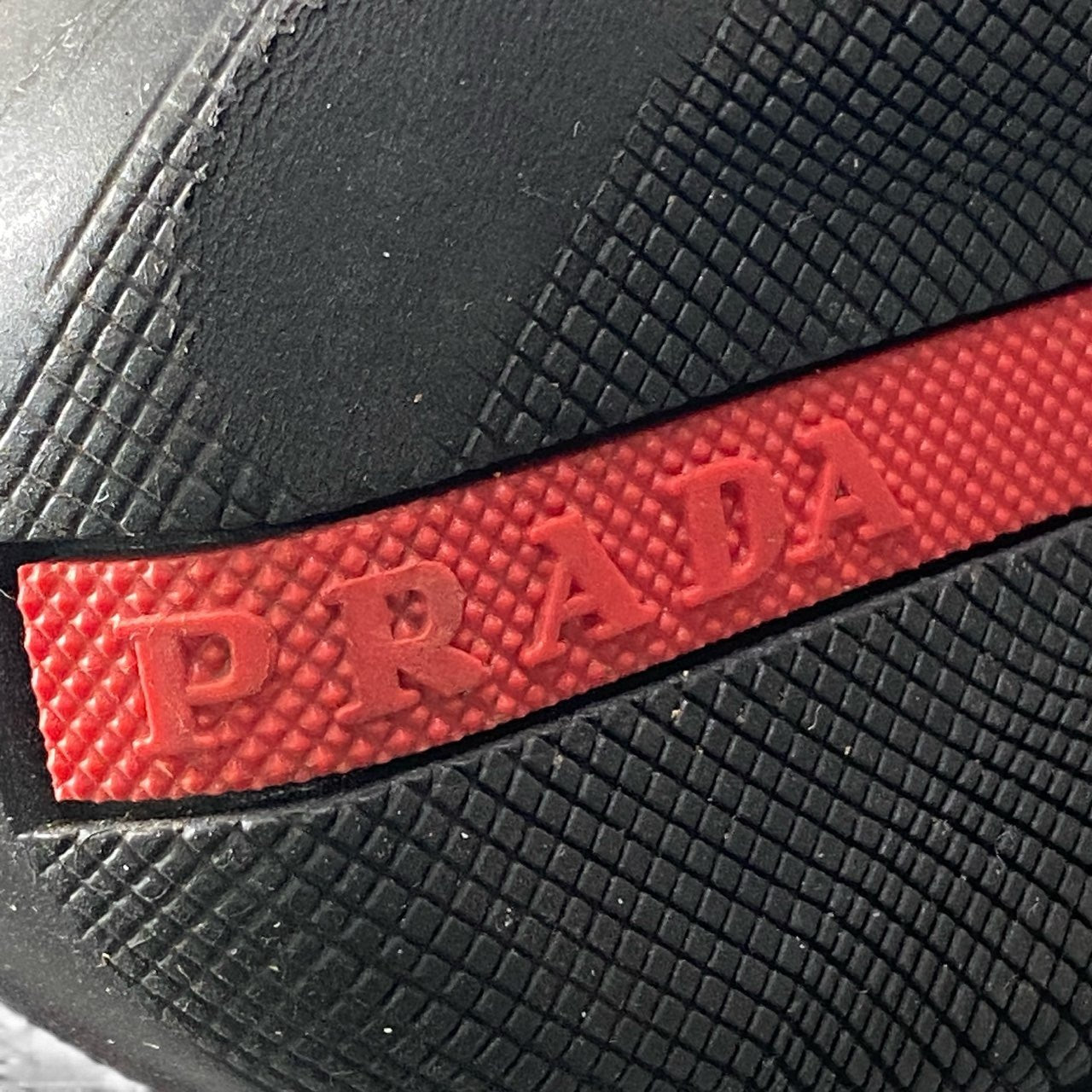 2d23 PRADA SPORT プラダスポーツ ロングブーツ レザーブーツ サイドジップ サイズ36 ブラック レディース 女性靴k02i