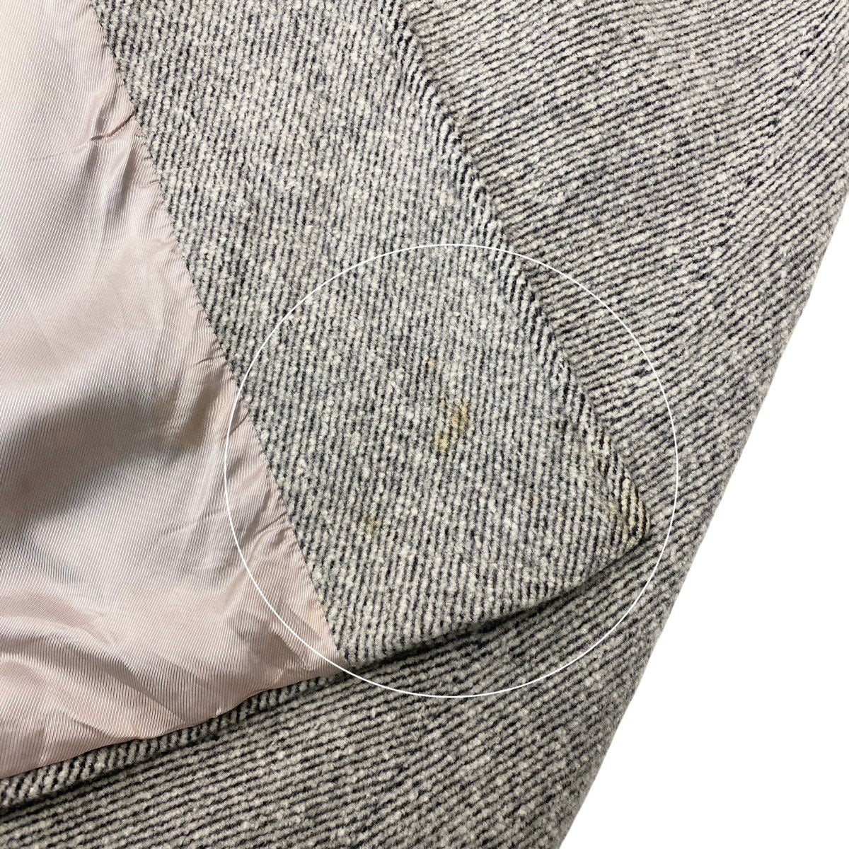 86g15 MaxMara マックスマーラ チェスターコート ロングコート アンゴラ混 ダブルブレスト サイズ40 グレー系 レディース 女性用u02t