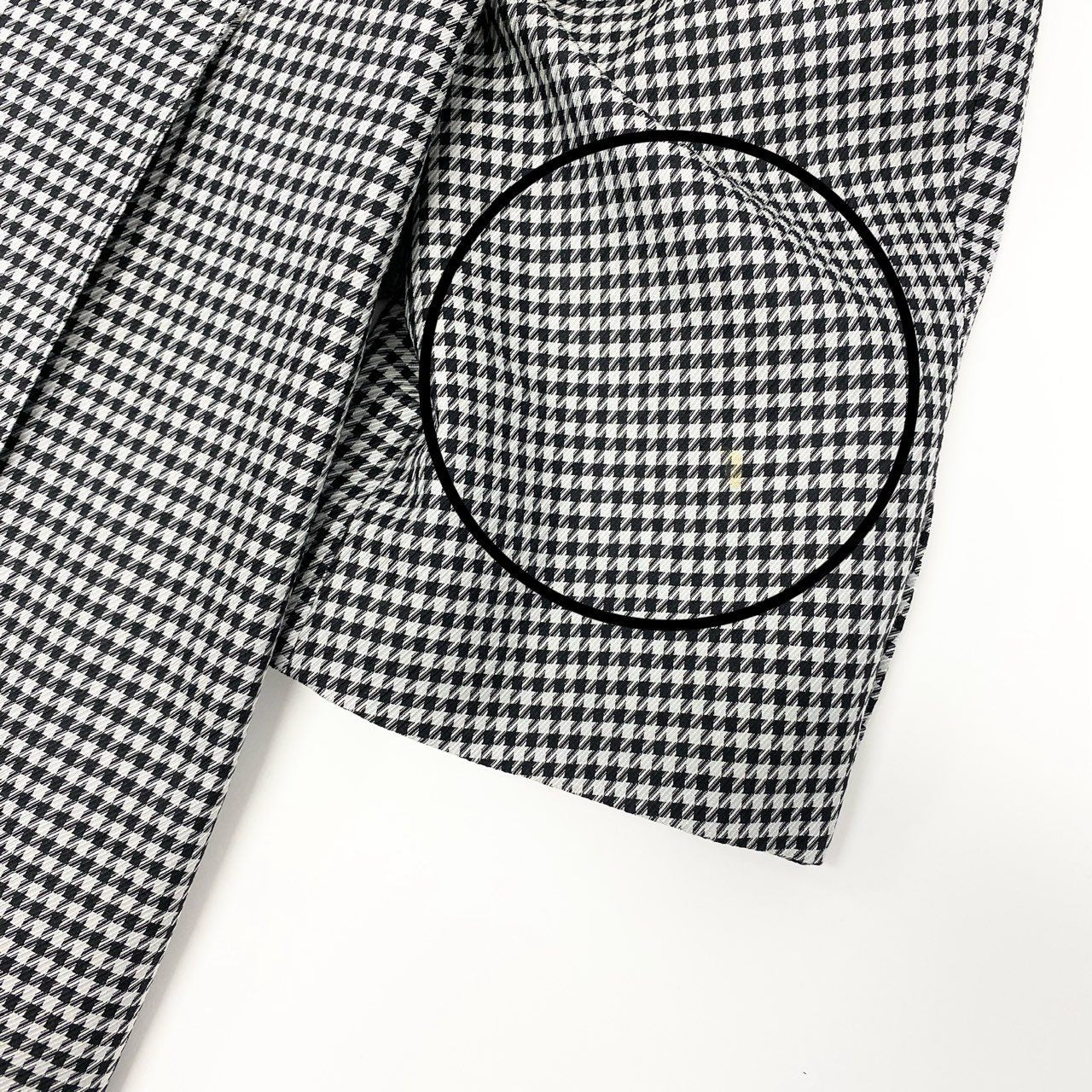 66l1 mila schon ミラショーン テーラードジャケット 2B 千鳥格子 ハウンドトゥース メンズ 紳士服 ブラック ホワイトu02t