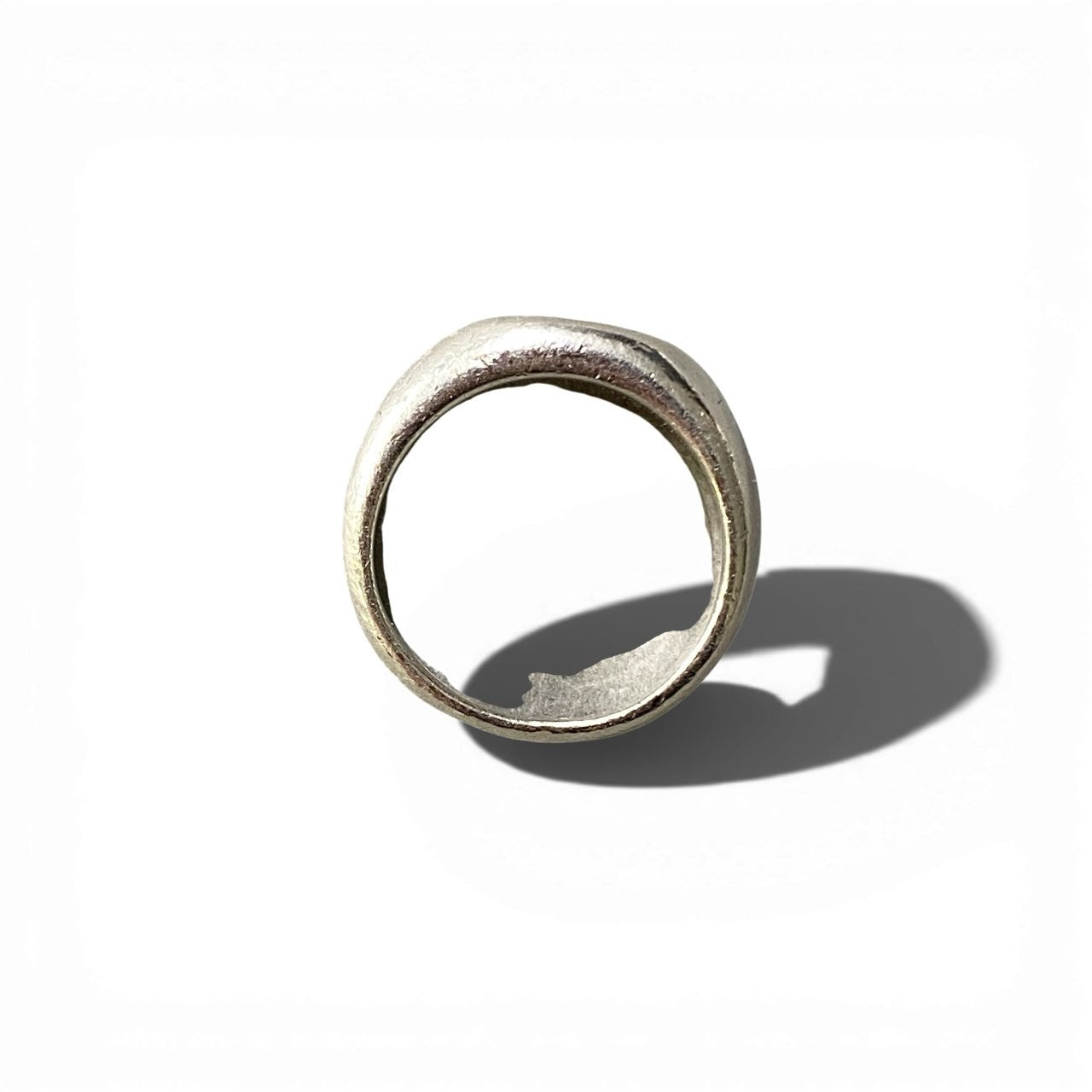 b2 Vintage HERMES エルメス K18コンビ セリエリング アクセサリー 12.5号 ゴールド×シルバー K18 Silver925ta1