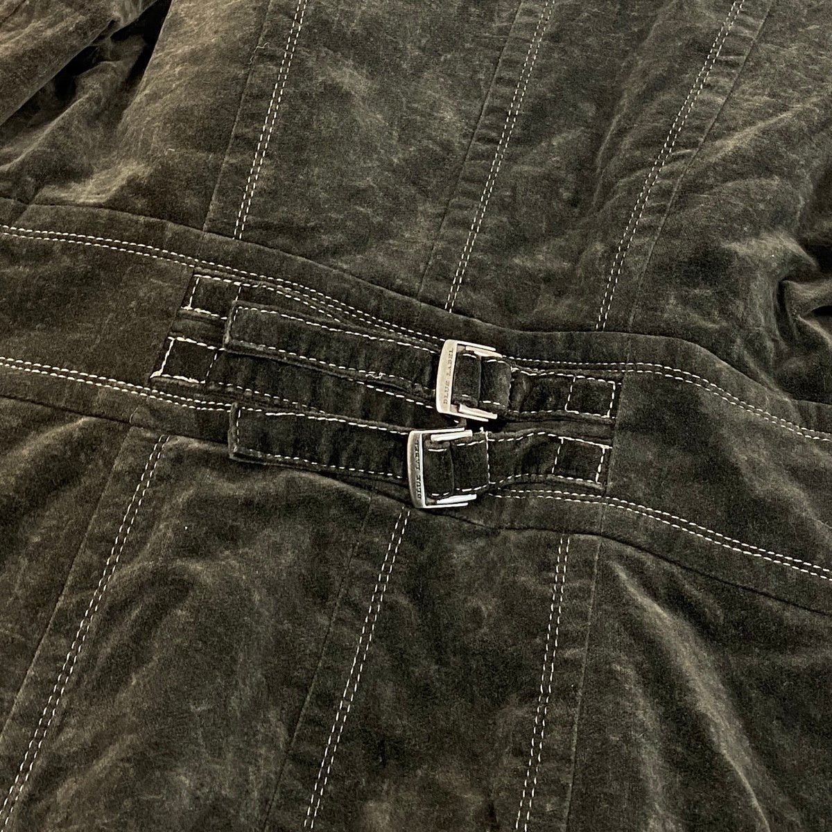 Eg10 BURBERRY LONDON BLUE LABEL バーバリーロンドン ブルーレーベル ファーコート 中綿コート ベロア  サイズ38 ダークブラウン レディースo07t
