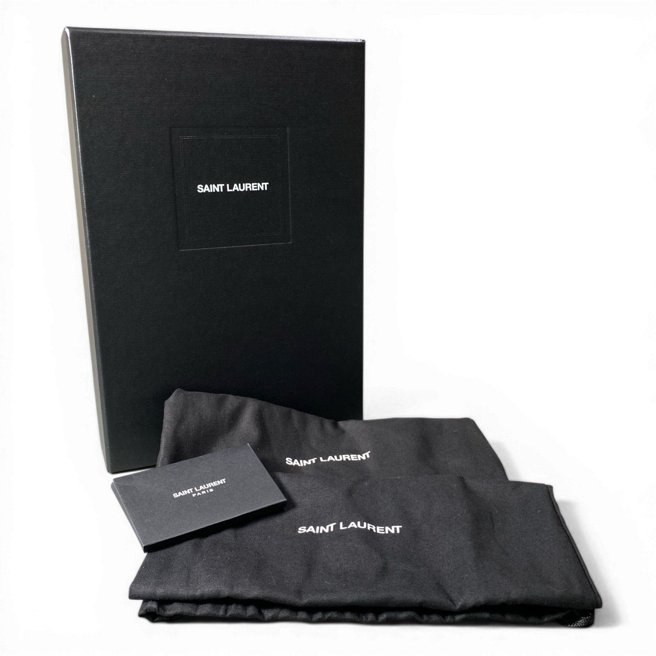 【未使用品】SAINT LAURENT サンローラン パリ LOU Loafers ル ローファー サイズ36 ブラック イールスキン レディース 革靴k02i