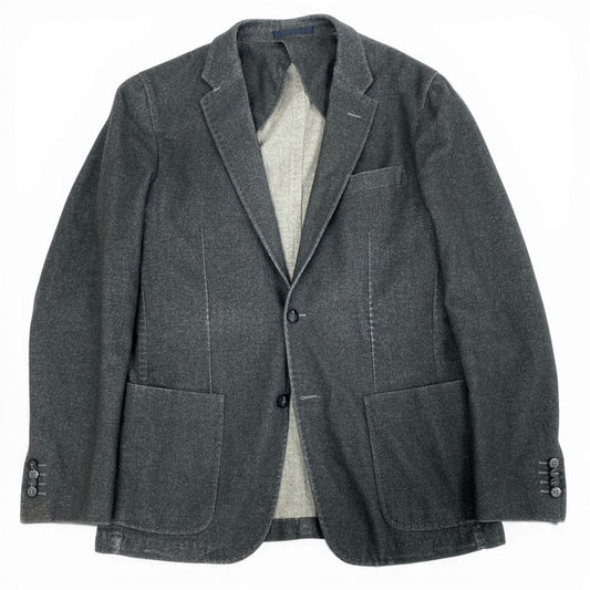 52l20 Pal Zileri パルジレリ テーラードジャケット シングルブレスト 薄手アウター 50 グレー メンズ 男性用o07t