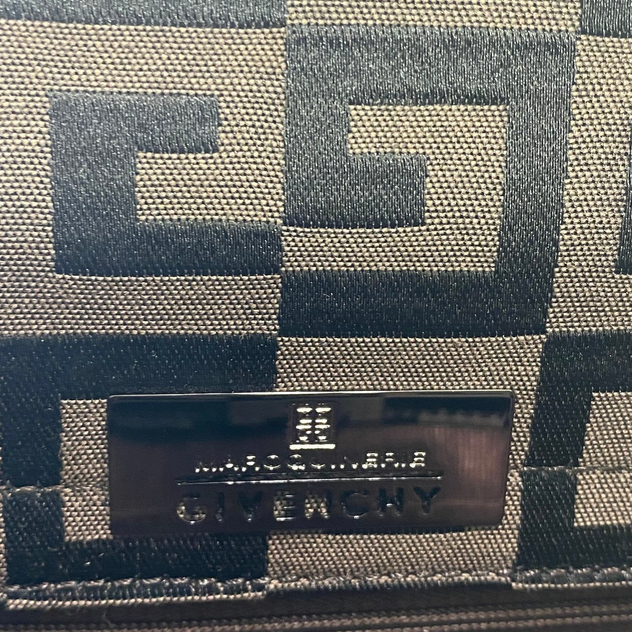 《極美品》 GIVENCHY ジバンシー 4G ワンハンドル ハンドバッグ 4G 4G Top Handle Bag ブラウン ブラック カバンt18r