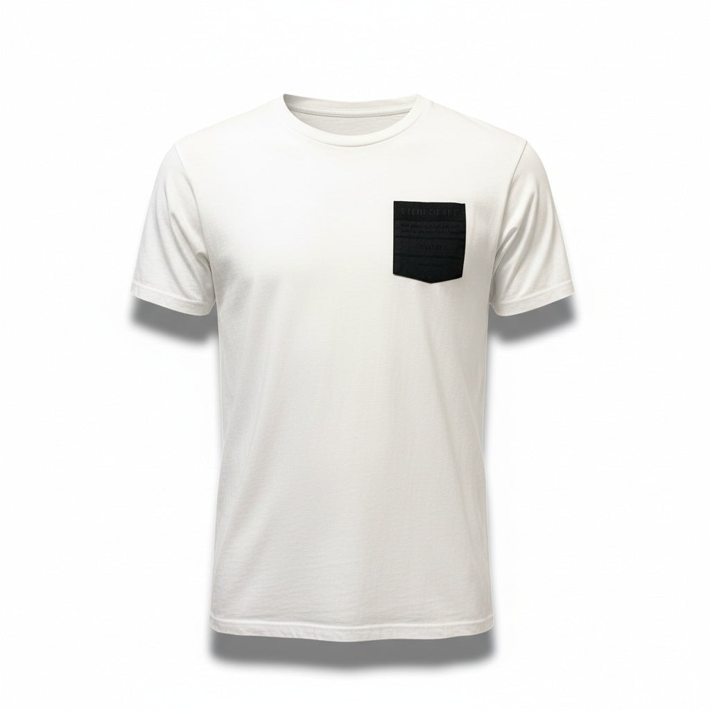 44b17 Martin Margiela マルタンマルジェラ 半袖Tシャツ コットンTシャツ ステレオタイプロゴ 50サイズ ホワイト コットン100％ メンズ 男性用u02t