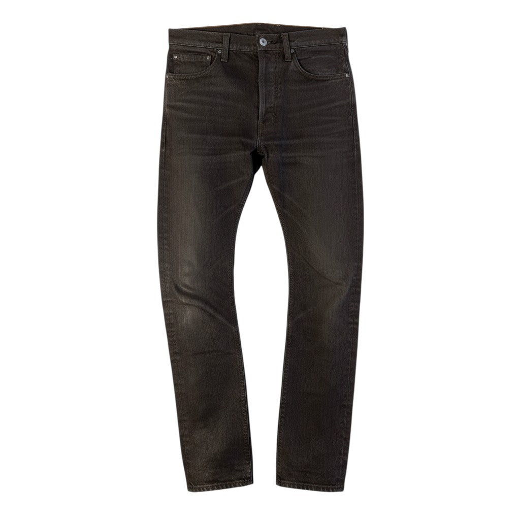 Mj22 Maison Martin Margiela デッドストック 2000~2001AW ペンキデニム アーティザナル パンツボトム Mサイズ ブラウン コットン100％ メンズ 男性用k02i