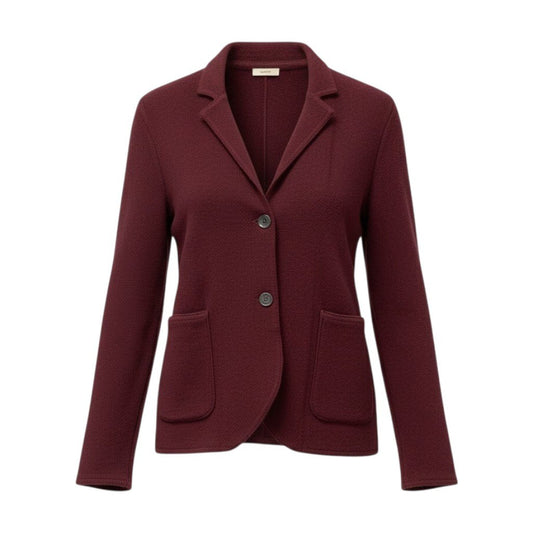 73c31 LARDINI ラルディーニ ニットカーディガン ニットジャケット 長袖 レディース 女性服 ワインレッドu02t