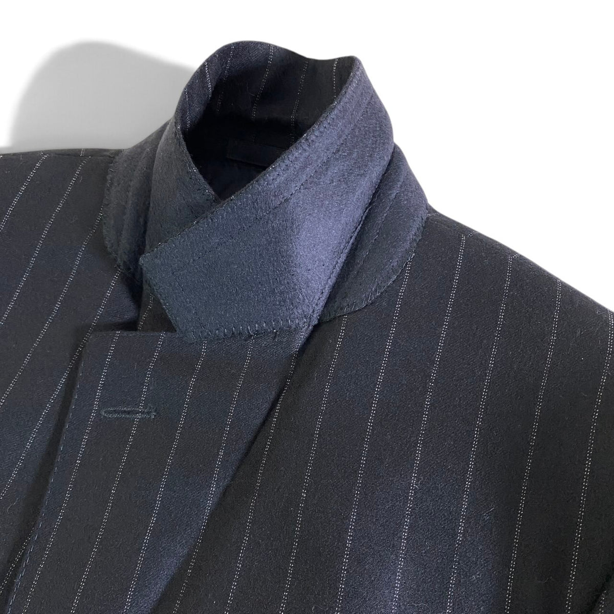 93j23 GUCCI グッチ フリーダ期 セットアップ シングルスーツ 3B ストライプ柄 サイズ46 ブラック ウール100 メンズ 紳士服o07t