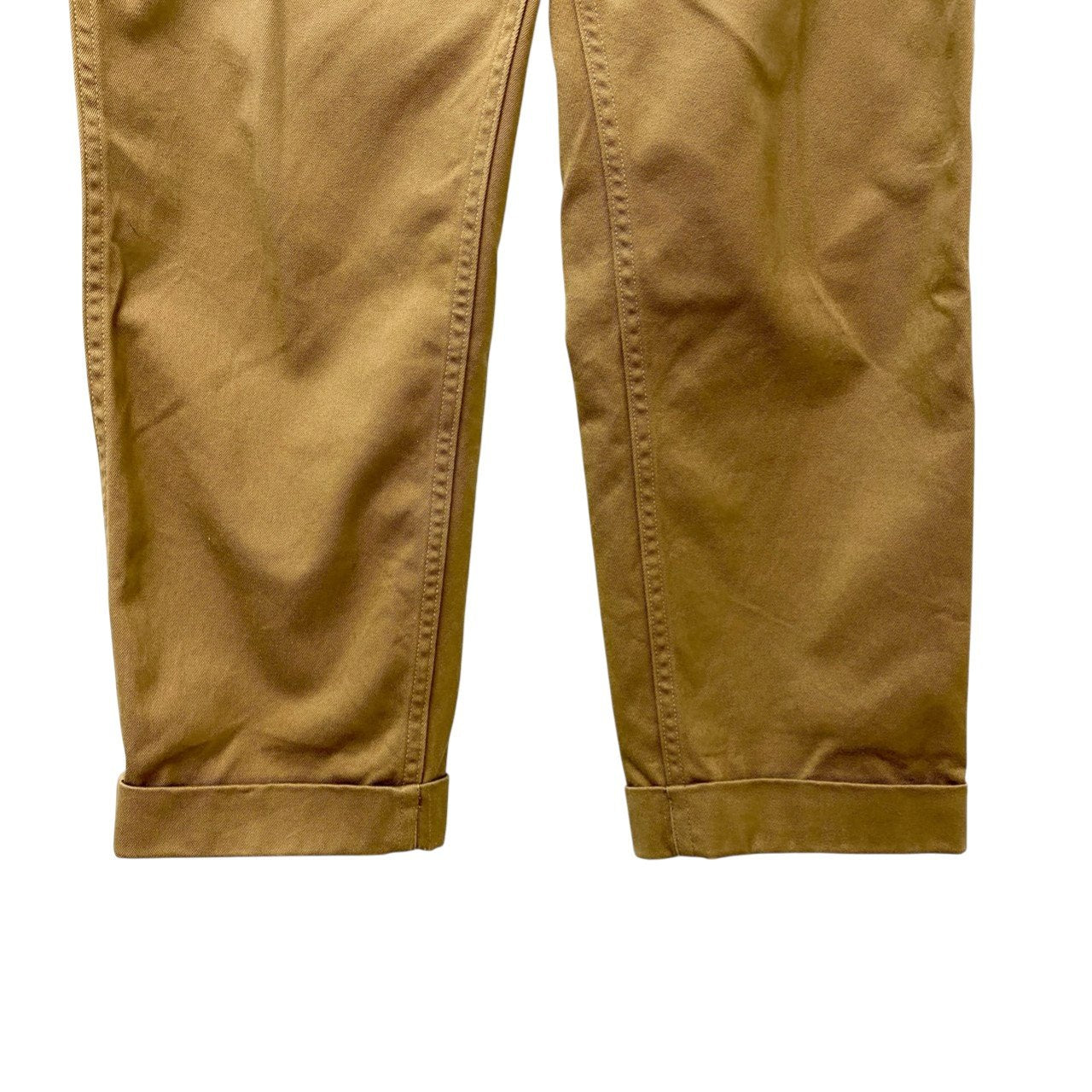 45c6 【極美品】WORKERS ワーカーズ オフィシャルトラウザーズ チノパン ボトムパンツ 28サイズ ベージュ コットン100％ メンズ 男性用u02t