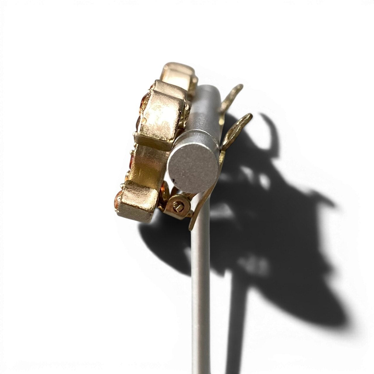 f11 CHANEL シャネル ゴールド 07A ラインストーン ココマーク イヤリング ゴールド レディース アクセサリーta1
