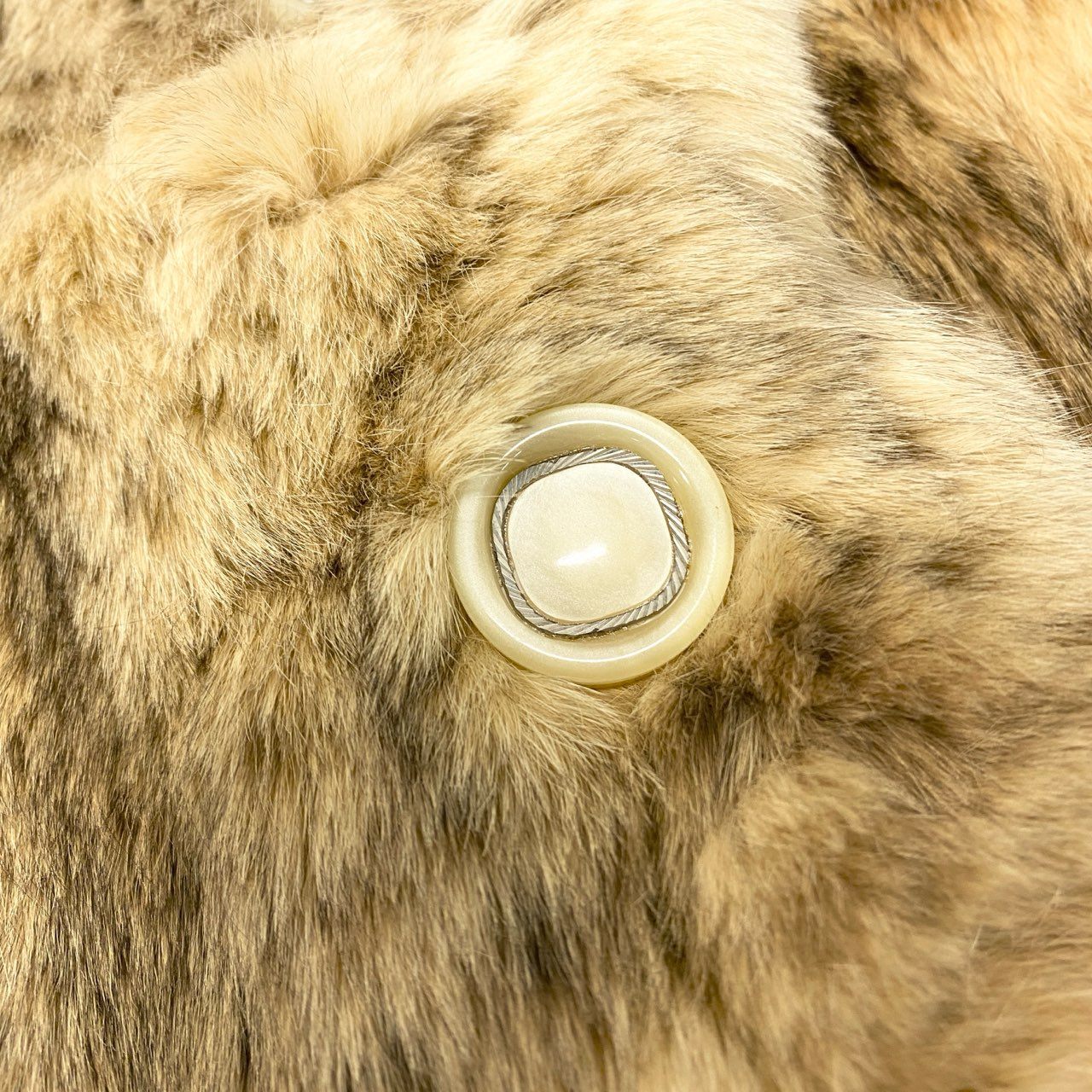 67a24 《超希少》 EMBA エンバ リンクスキャット 超ロングコート サイズF 最高級本毛皮 Lynx Cat Long Coat ボブキャット Bobcatt18r