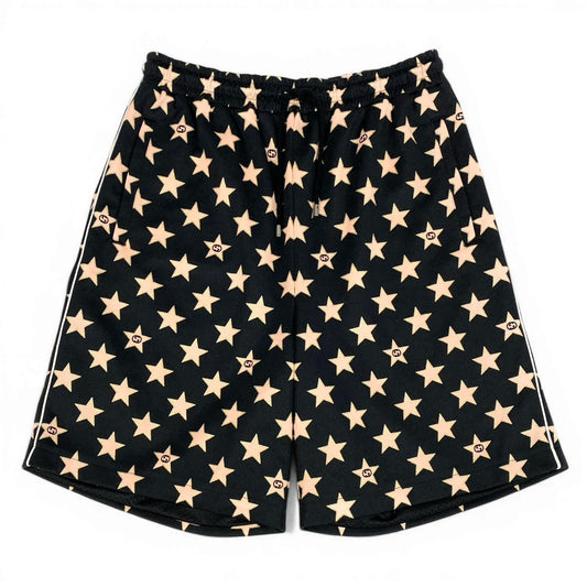Id9 GUCCI グッチ テクニカルジャージー ショートパンツ ハーフパンツ 705299 M ブラック メンズu02t