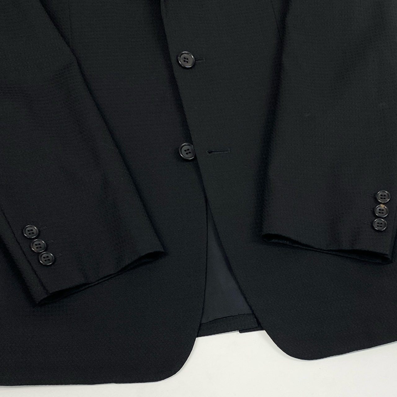 Mc6 COMME des GARCONS HOMME DEUS コムデギャルソン オムドゥ AD2007 千鳥 テーラードジャケット サイズS ブラック メンズk02i