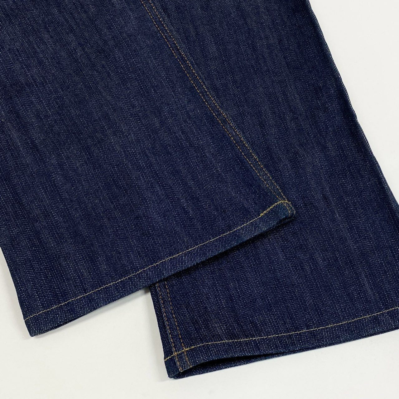 Ib19 GUCCI グッチ シェリーライン ポケットロゴ入り デニムパンツ ジーンズ サイズ42 インディゴ レディース ボトムta1