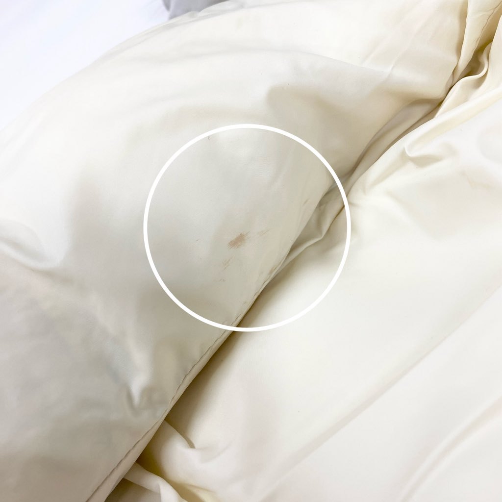 33l24 MONCLER モンクレール シルバーフォックスファー ショートダウンジャケット サイズ1 シルバーグレー ヴィンテージ 希少モデルt18r