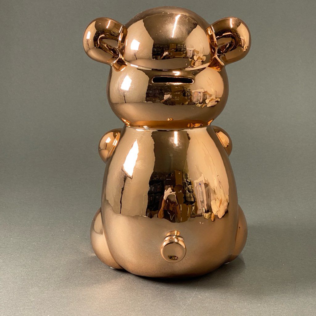 25f23 Paul Smith ポールスミス Balloon Bear Money Bank バルーンベア 貯金箱 オレンジ マネーバンク 箱付き