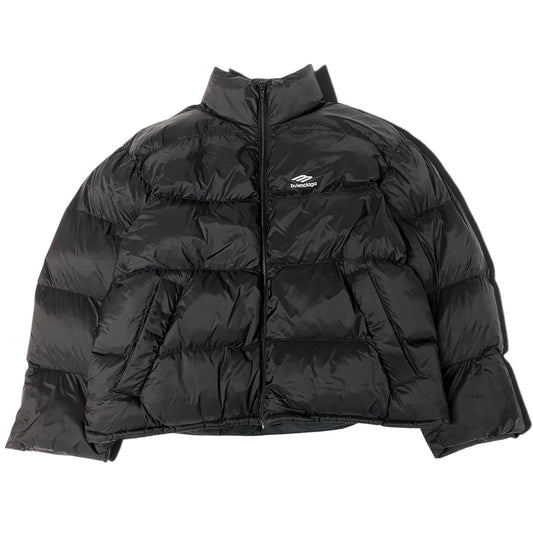 j29 【新品保管品】BALENCIAGA 2025AW SKIWEAR スキーパーファージャケト ダウンジャケット  38サイズ ブラック ポリエステル100％ ユニセックスk02i