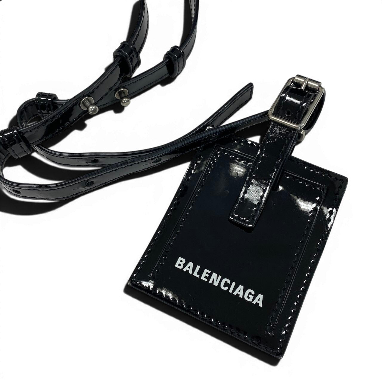 e4 《極美品》 BALENCIAGA バレンシアガ 2WAY ビストロ XXS バスケットバッグ ブラック Bistro Basket Bag Blackt18r