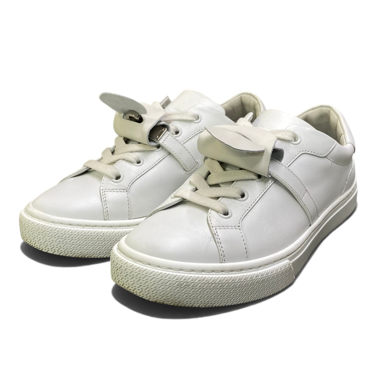 i1 Hermès エルメス ケリー Day デイ スニーカー サイズ36 1/2 ホワイト レザー レディースk02i