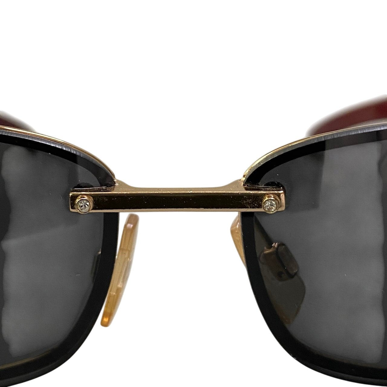 e13 DOLCE&GABBANA ドルチェアンドガッバーナ DG リムレスサングラス Rimless Sunglasses DG826S ブラック ボルドー アイウェア D&G ドルガバt18r