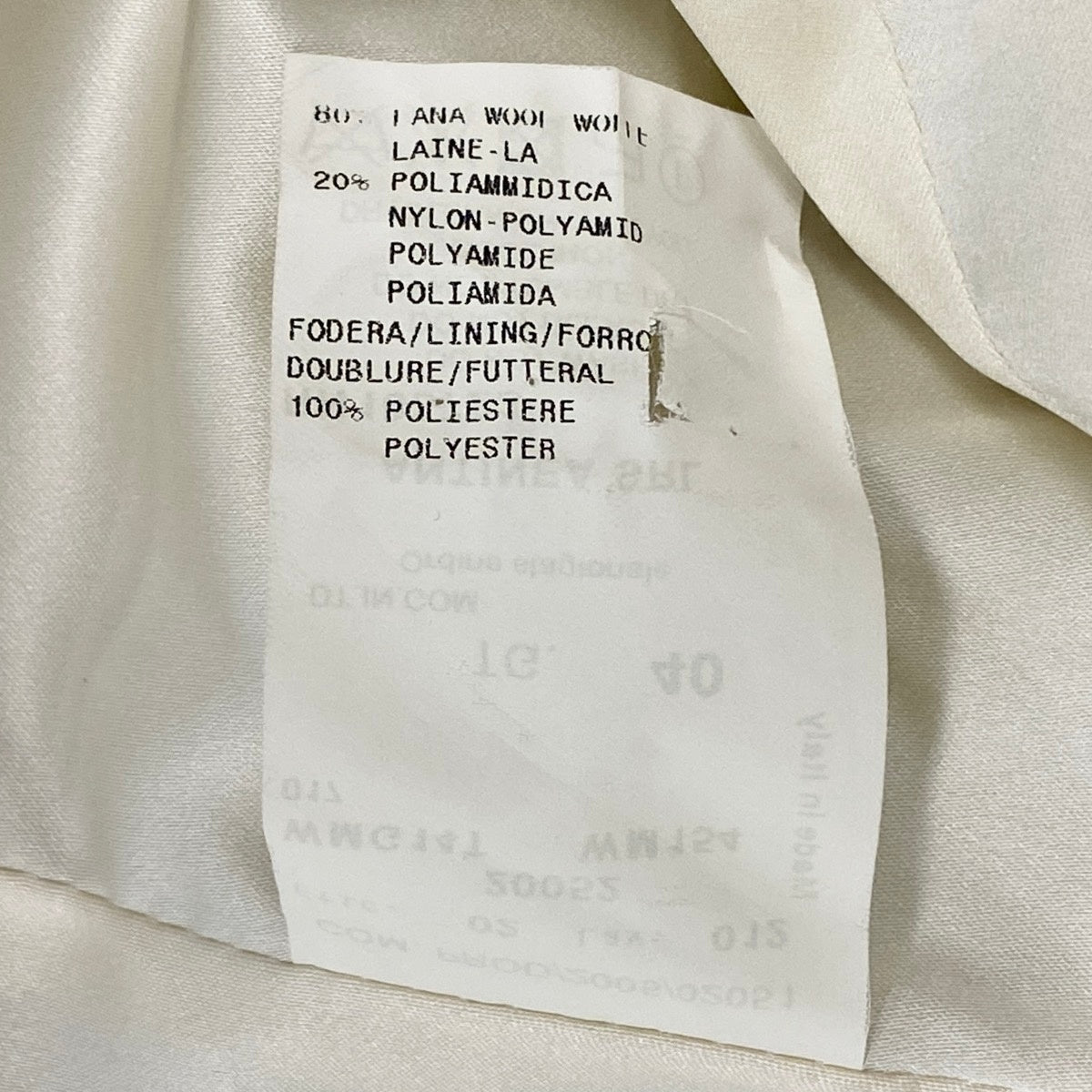 Ei4 【美品】 ARMANI COLLEZIONI アルマーニコレツィオーネ ウールニットジャケット サイズ40 ブルー ホワイト レディースk02i
