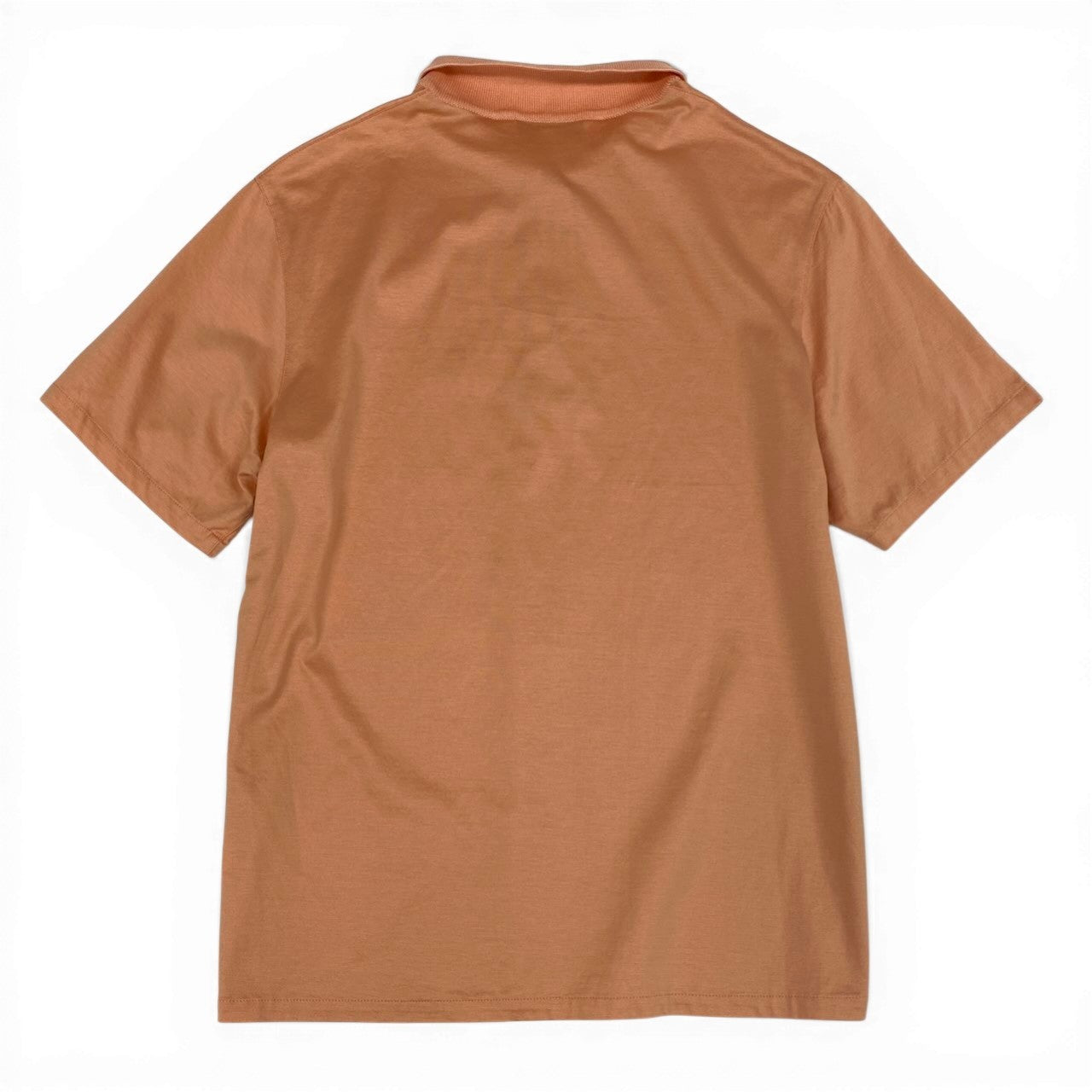 Ec27 Christian Dior クリスチャンディオール 半袖ポロシャツ ブランドロゴ刺繍 コットンシャツ トップスカットソー Mサイズ オレンジベージュ コットン100％ レディース 女性用u02t