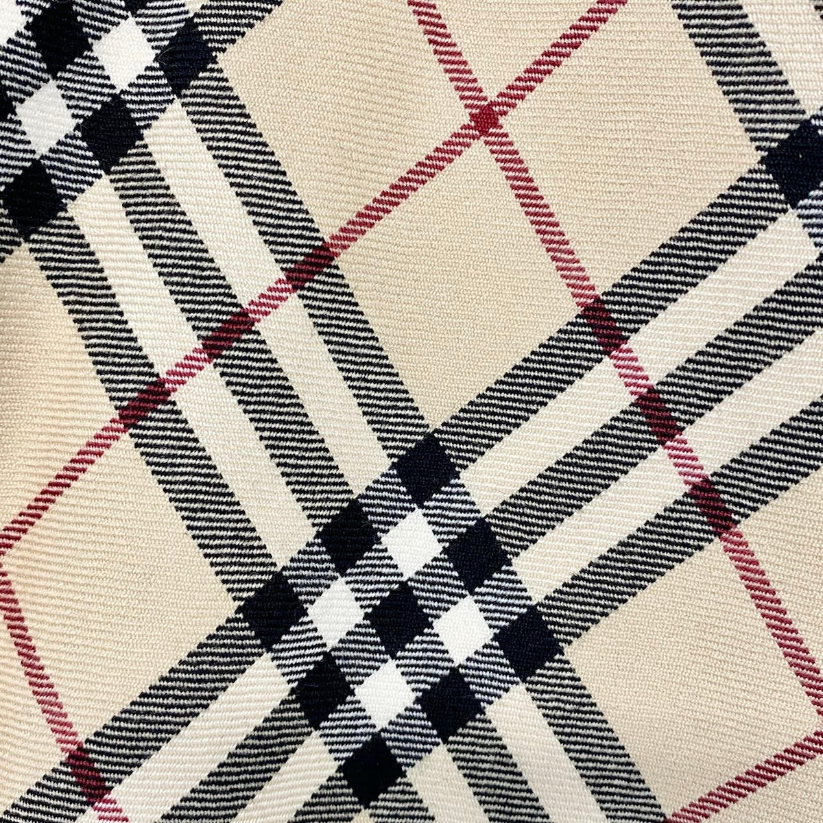 45j15 BURBERRY LONDON バーバリー ノバチェック スカート サイズ36 ベージュ Nova Check Skirtt18r