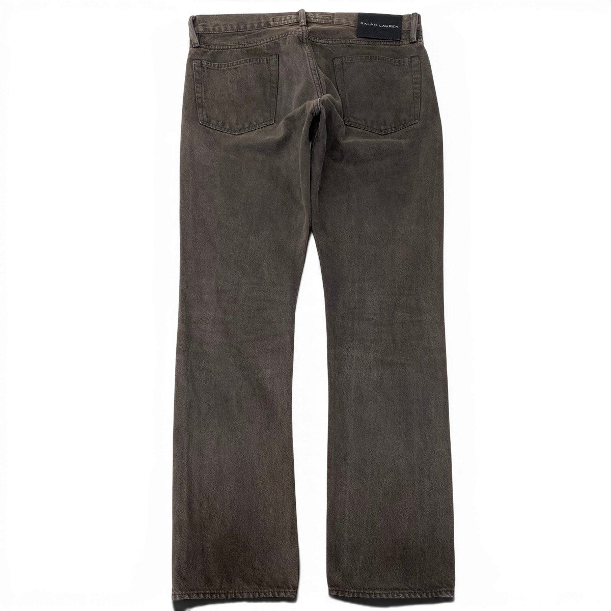 70g1 RALPH LAUREN BLACK LABEL ラルフローレン ブラックレーベル フェード◎ デニムパンツ サイズ33 グレー ジーンズt18r