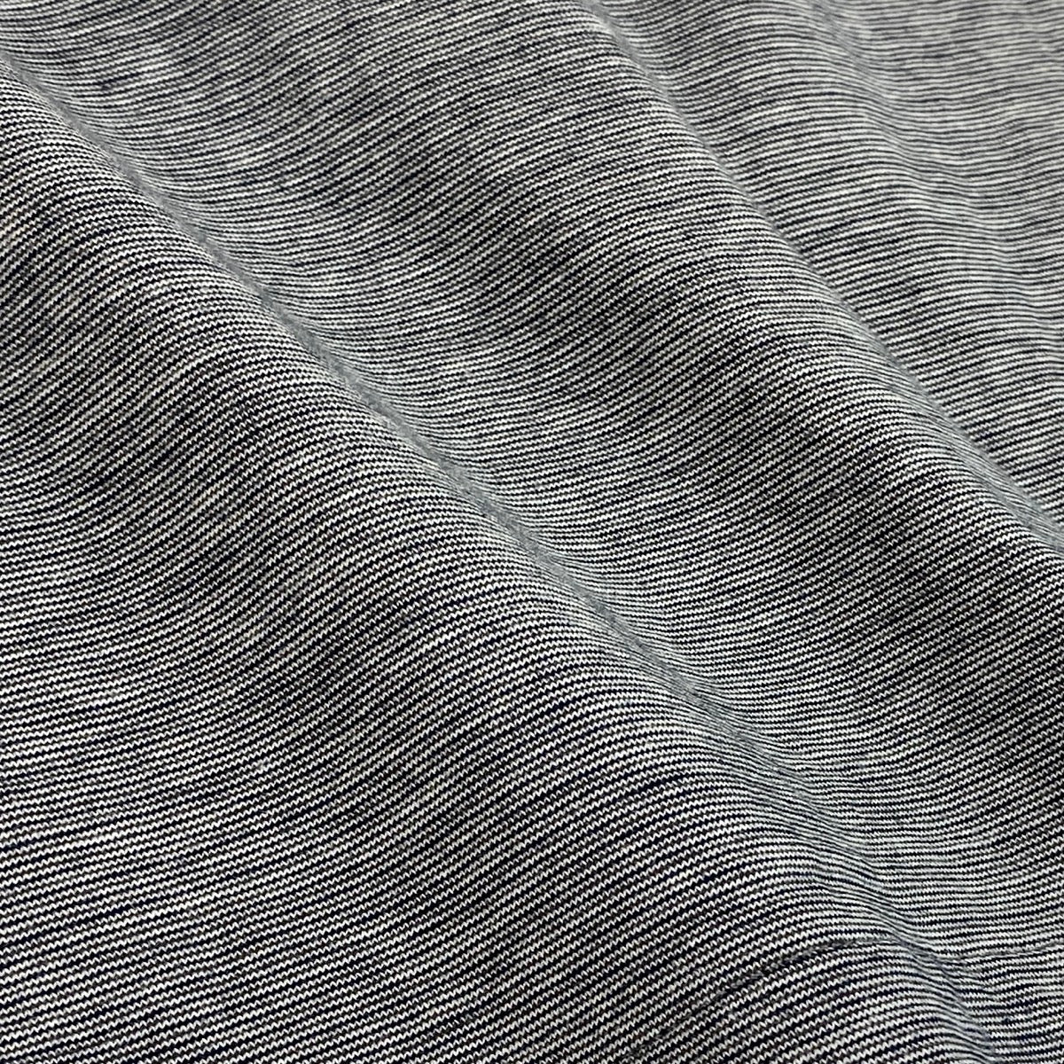84e29【美品】 LOUIS VUITTON ルイヴィトン クルーネック 半袖Tシャツ 袖切替 バイカラー LVロゴ刺繍 カシミヤ混 サイズS グレー系 メンズ 紳士服u02t