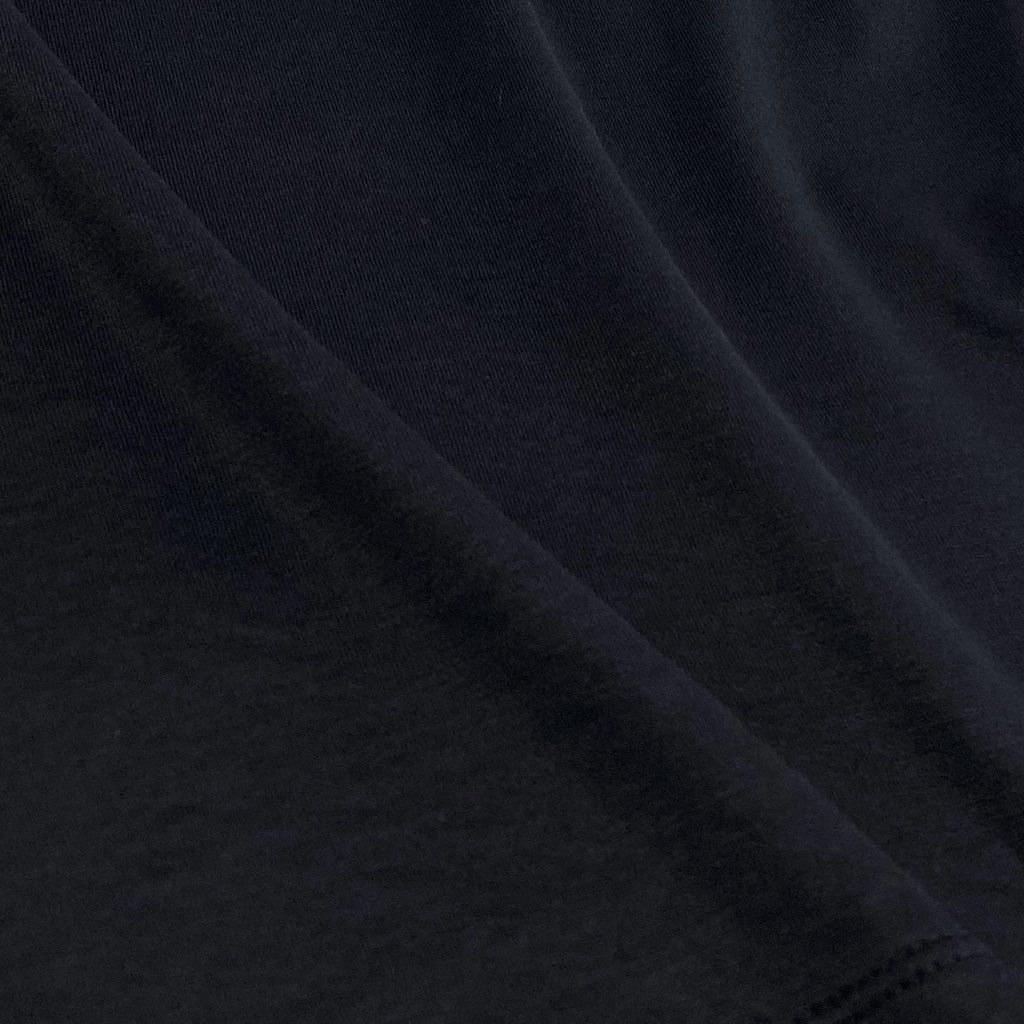 4f7 EMPORIO ARMANI エンポリオアルマーニ 半袖Ｔシャツ カットソー Tシャツ イーグル ロゴ刺繍 ストレッチ素材 サイズM ダークネイビー  メンズ 紳士服