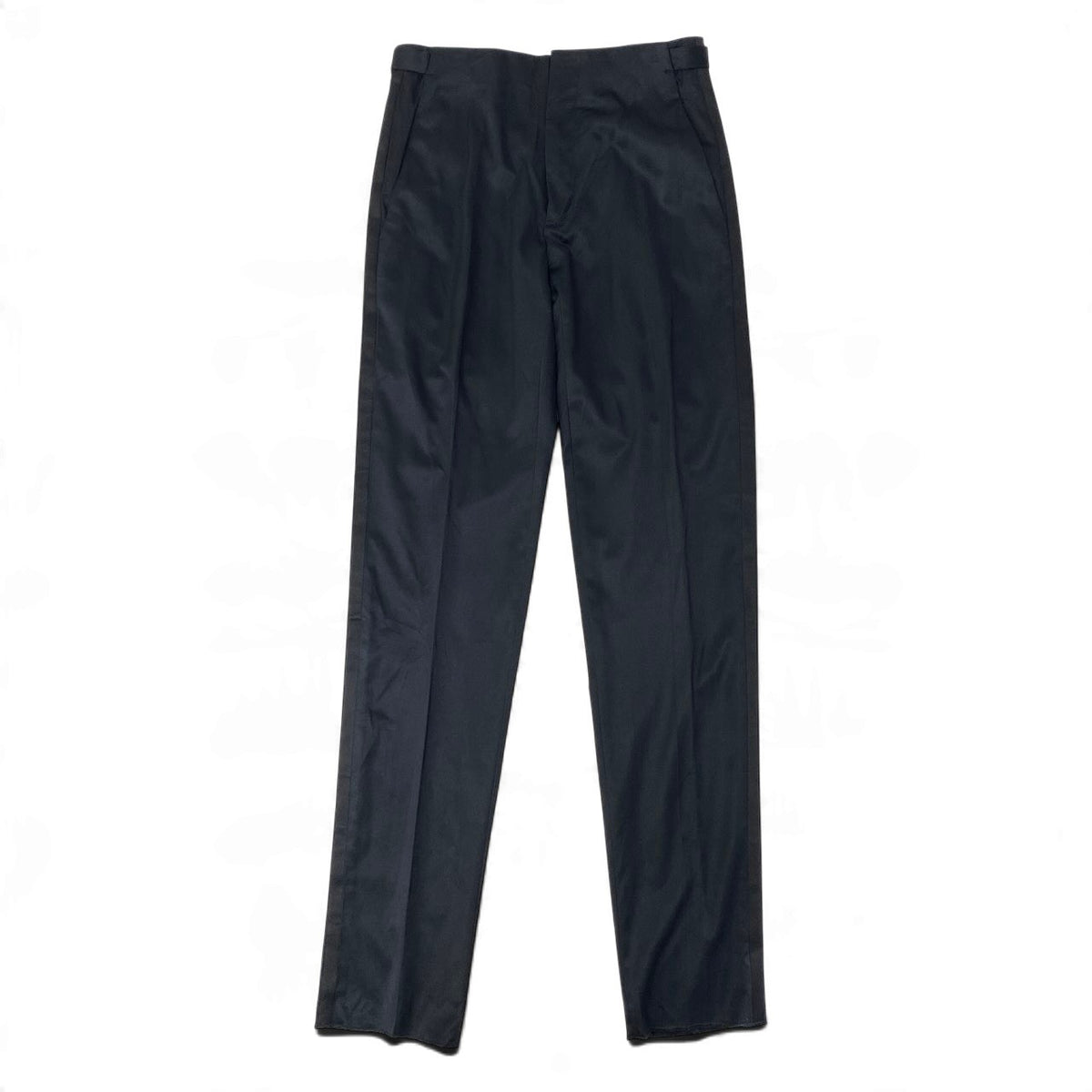 21j15 【未使用】 DIOR HOMME ディオール オム サイドライン スラックスパンツ ストレッチ 933C704S4902 サイズ44C ブラック メンズ フォーマルu02t