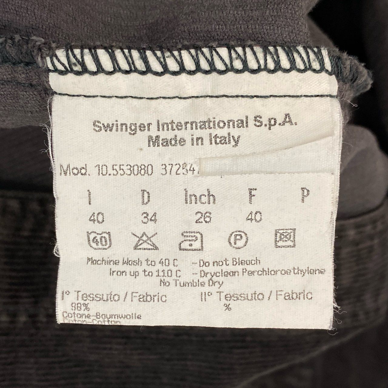 78b27 FENDI フェンディ ロゴボタン 長袖シャツ ブラウス コーデュロイ 40 ブラウン レディース イタリア製u02t