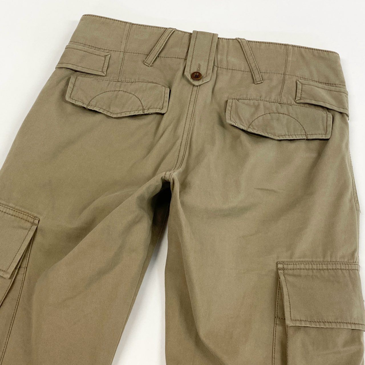 48L23 DOLCE&GABBANA ドルチェアンドガッパーナ 00`s vintage カーゴパンツ チノパンツ ロング イタリア製 メンズ 紳士服 44 ベージュk02i