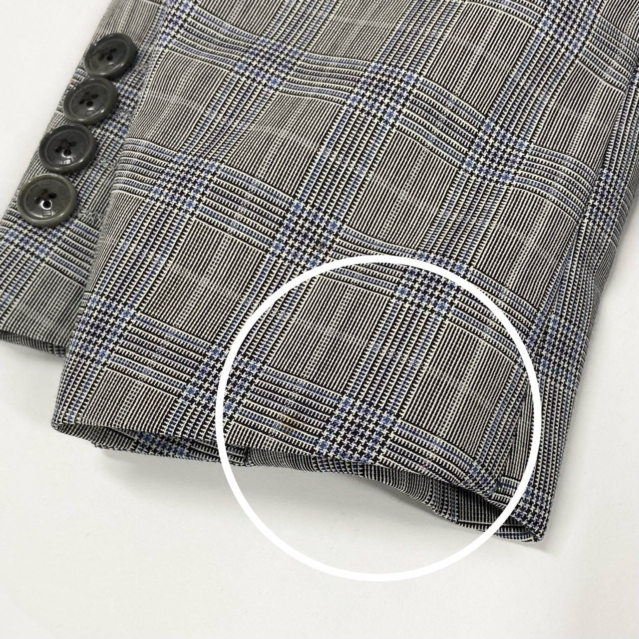 ETRO ETRO ダークグレー チェック柄 スラックス ダークグレー チェック