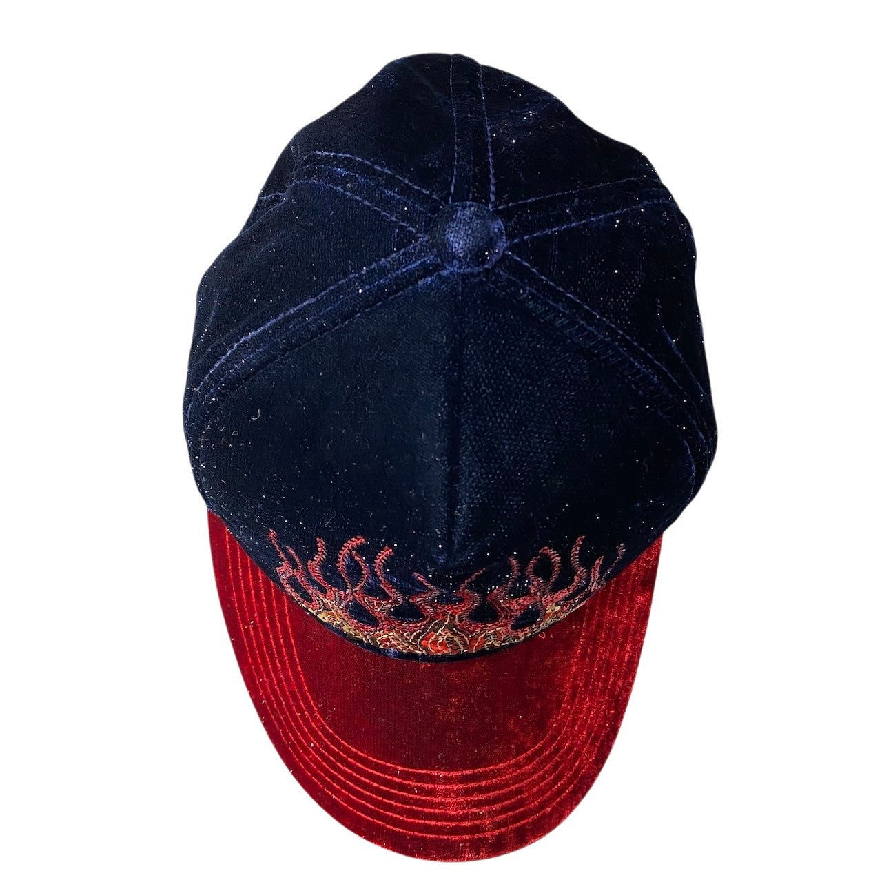 licien pellat-finet ルシアンペラフィネ スパンコールファイアー ラメキャップ Sequin Fire Glitter Cap F レッド ネイビー 帽子