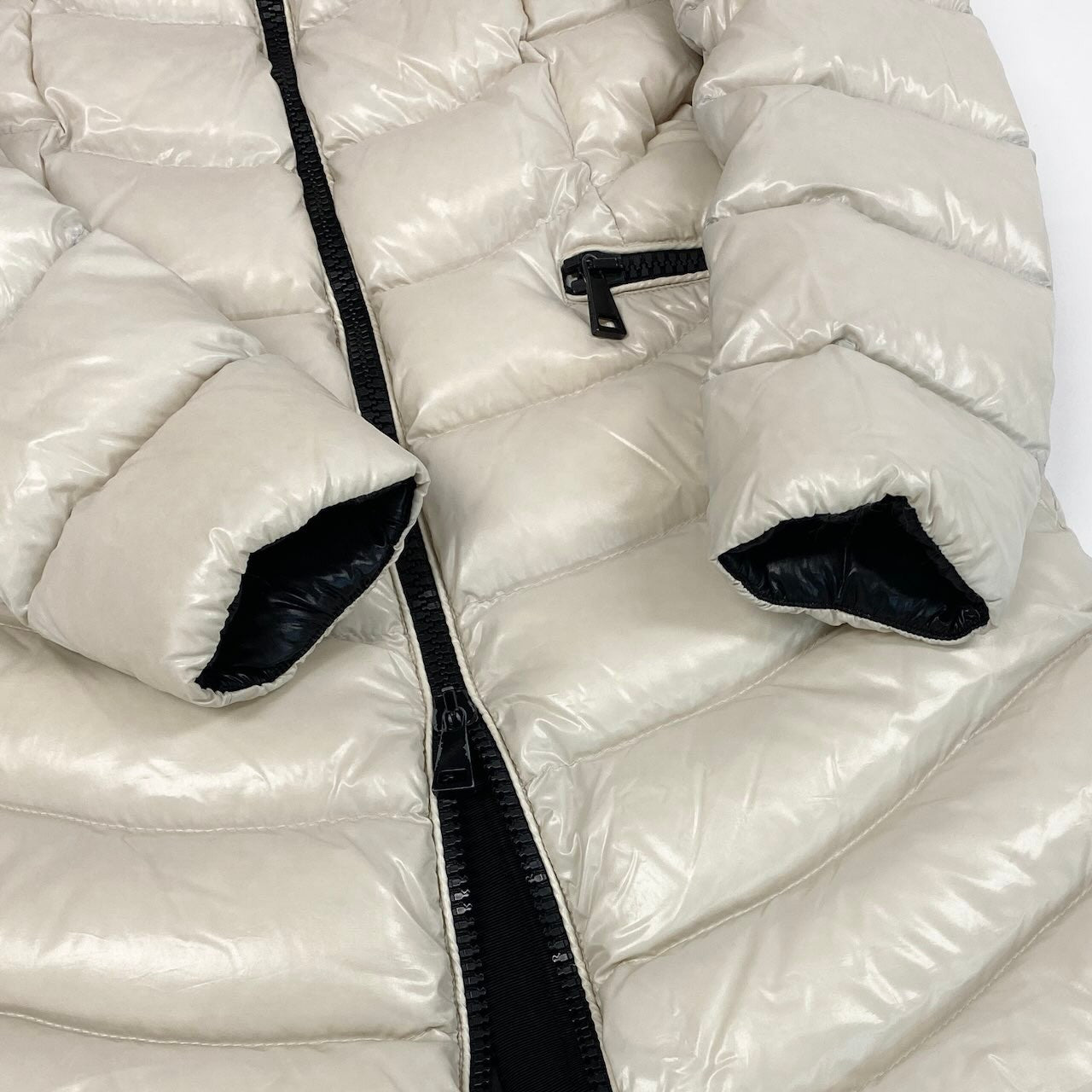 K6c20 MONCLER モンクレール APHIA アフィア ダウンコート ロングダウンコート フォックスファー 0 ホワイト レディースsn1