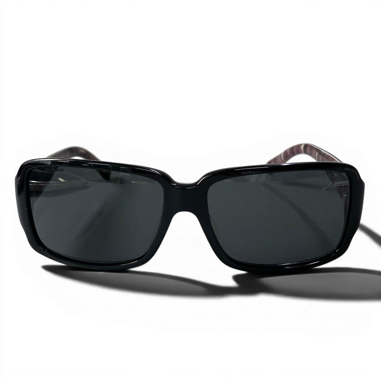 e26 PRADA プラダ サイドアイコン サングラス Side Logo Icon Sunglasses ブラック アイウェア メガネ 眼鏡t18r