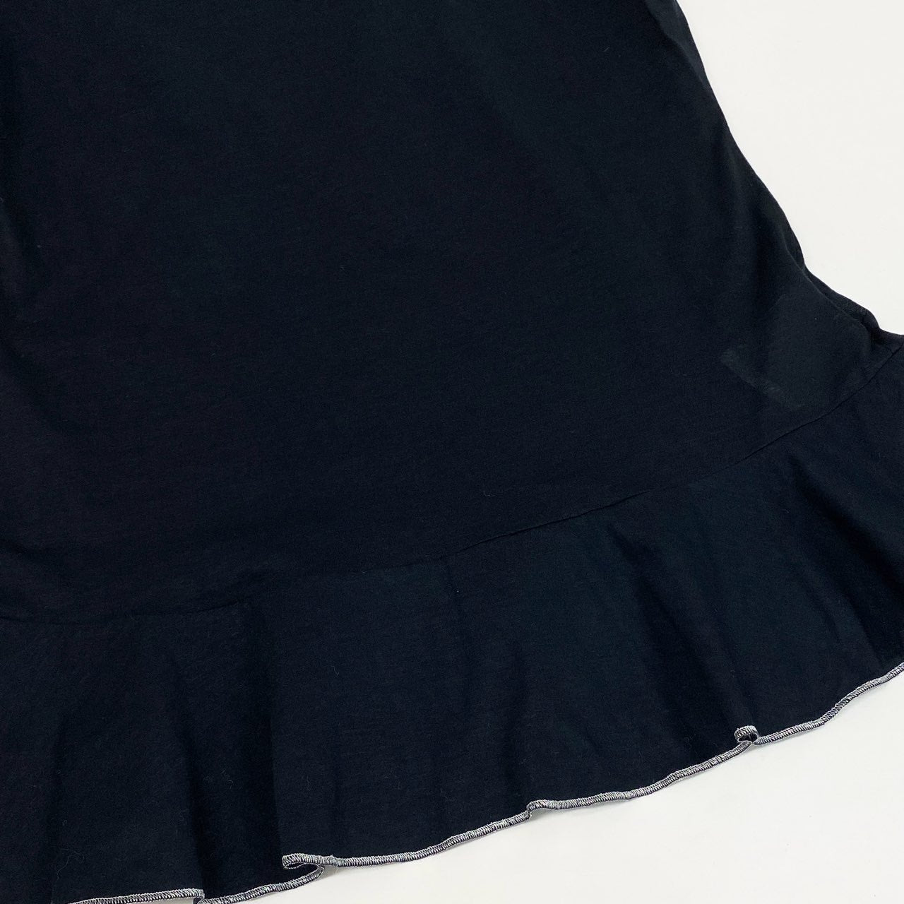 Cb15 CHANEL シャネル スポーツライン 2006 袖ココマーク 半袖カットソー Tシャツ トップス 38 ブラック コットン レディースta1