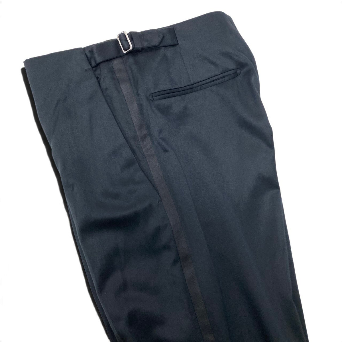 21j15 【未使用】 DIOR HOMME ディオール オム サイドライン スラックスパンツ ストレッチ 933C704S4902 サイズ44C ブラック メンズ フォーマルu02t