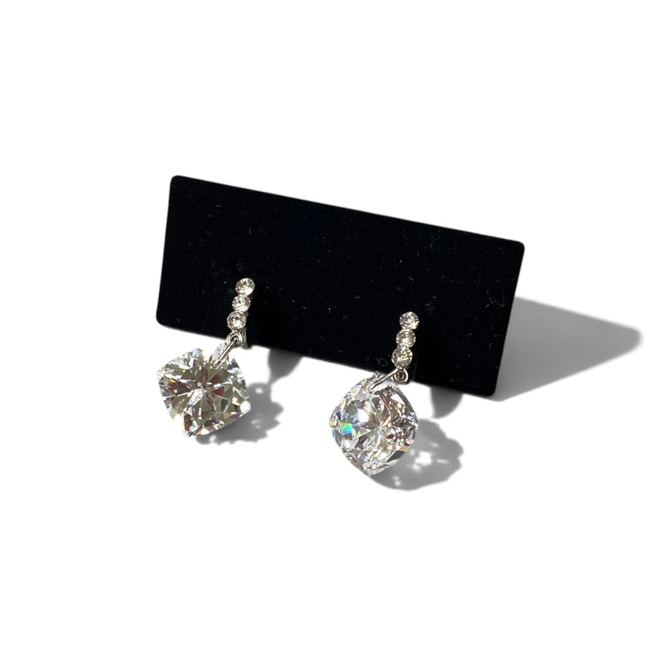 i7 《美品》 FOXEY フォクシー Earrings Lustre クリップイヤリング アクセサリー シルバー レディースu02t