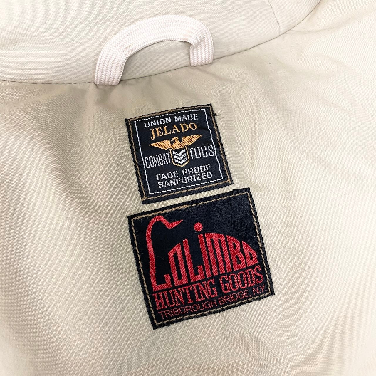 53d5 COLIMBO コリンボ ジェラード モデルSaint Laurent ダウンジャケット サイズS カーキ/ブラウン メンズ アウターk02i