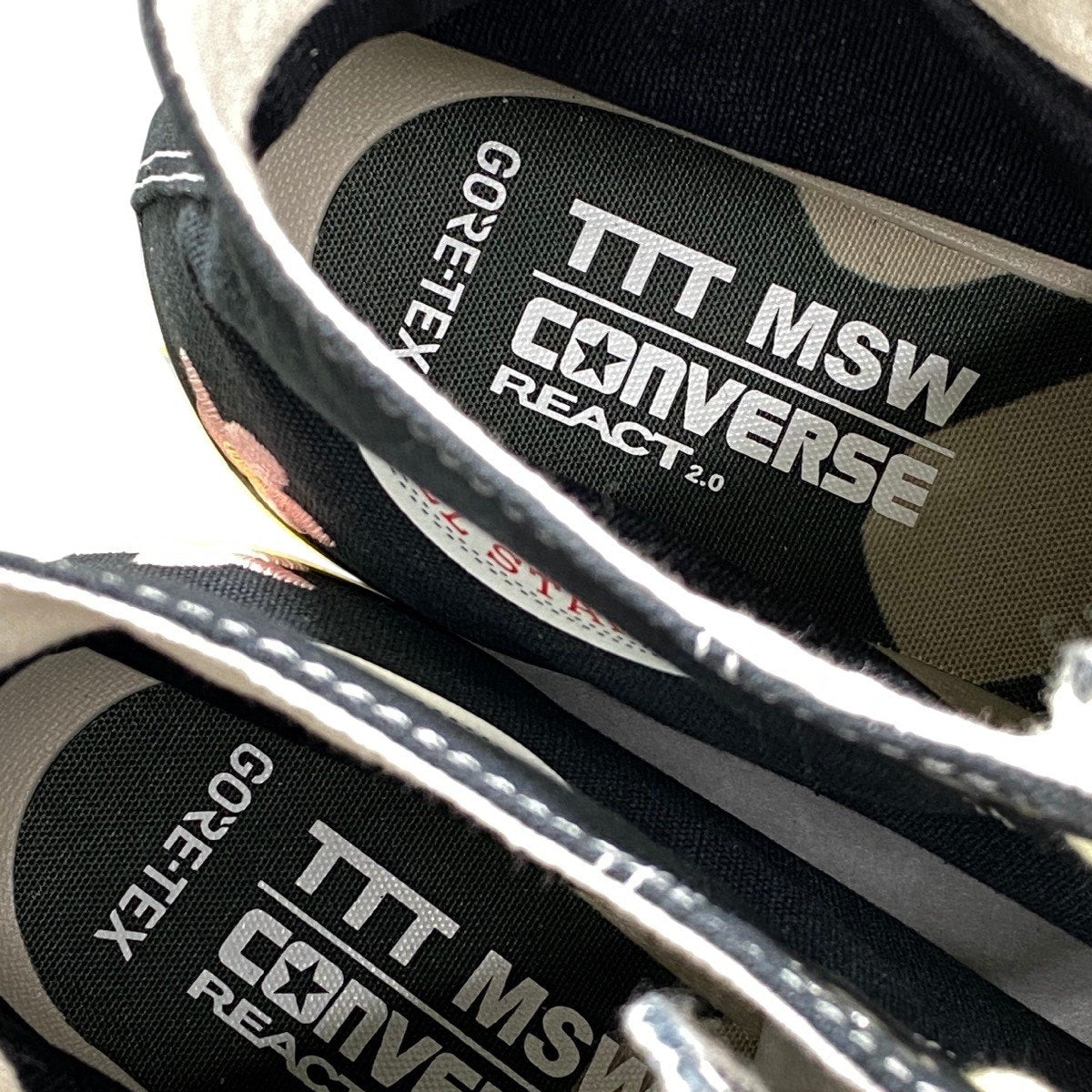 1g1 CONVERSE コンバース TTT MSW コラボ 限定モデル ハイカットスニーカー キャンバス GORE-TEX 31310870 26cm ブラック メンズ 紳士靴o07t