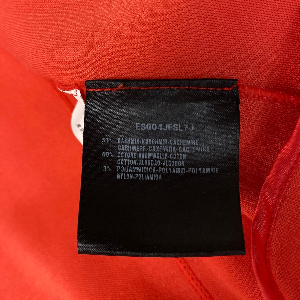 23e11 GIORGIO ARMANI ジョルジオアルマーニ コットンカシミヤジャケット テーラードジャケット アウター イタリア製 ESG04JESL7J 46サイズ レッド系 メンズ 男性用t18r