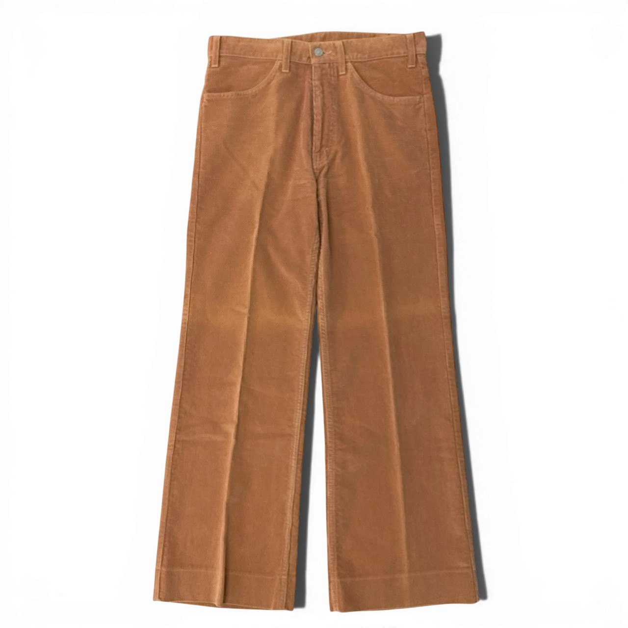 Ｍc5 GUCCI グッチ コーデュロイパンツ ストレート ボトムス シェリーライン メンズ 紳士服 サイズ46 オレンジ系 コットン100％o07t