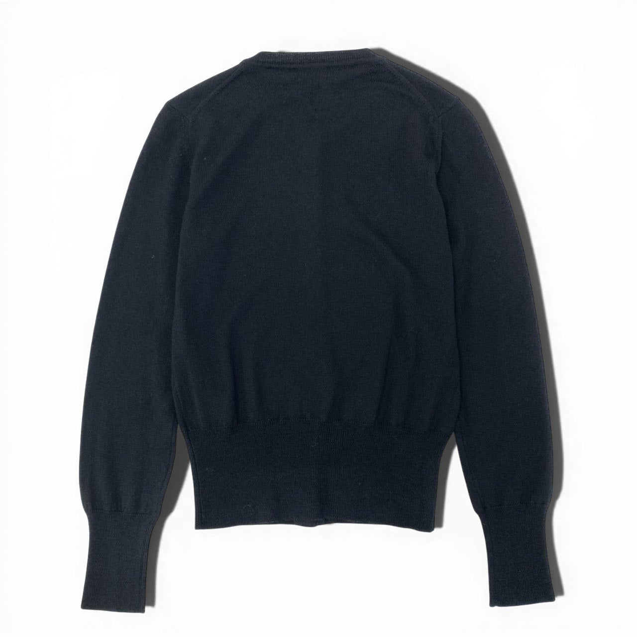 86a15 【イタリア製】Vivienne Westwood Red Label ヴィヴィアンウエストウッド レッドレーベル オーブ刺繍 カーディガン サイズS ブラック レディース トップスk02i