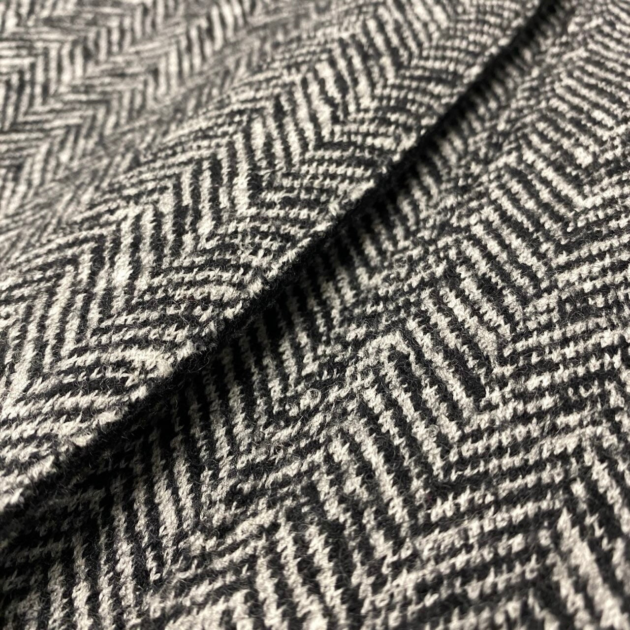 89g20 MaxMara WEEKEND LINE マックスマーラ ウィークエンドライン ヘリンボーン スタンドカラージャケット ショートコート サイズ38 ブラック ホワイト レディース女性用u02t