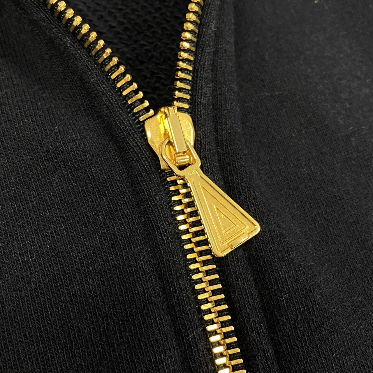 10a13 GUCCI グッチ ハーフジップ スウェットパーカー 長袖 フロントロゴ GGマーク シェリーライン イタリア製 メンズ 紳士服 XS ネイビー コットン100％o07t