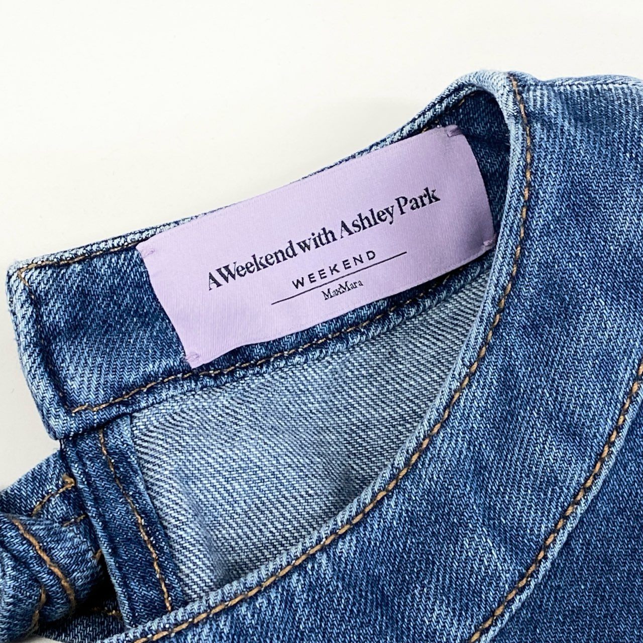 86i11 《未使用》 Max Mara WEEK END マックスマーラ ウィークエンド 2025年春夏 デニムジレ ノースリーブトップス アシュリーパーク コラボ 5161015606 サイズ40 インディゴブルー コットン レディースu02t