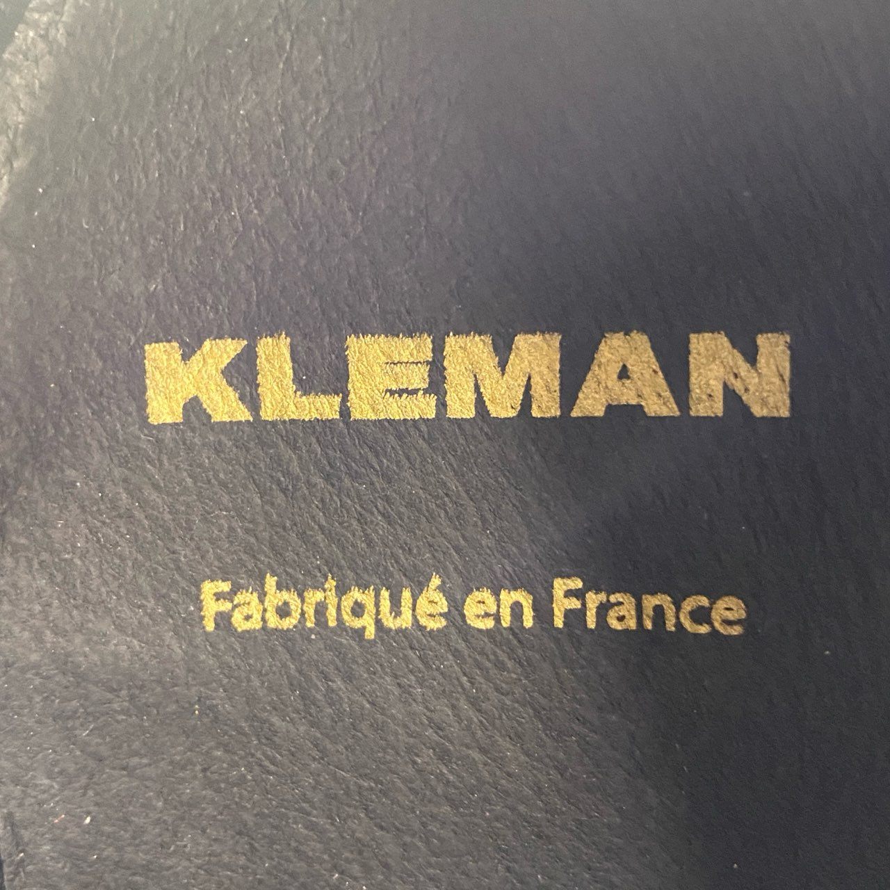 1f12 《美品》 KLEMAN クレマン FRODAN フローダン Uチップ レザーシューズ 41 ブラウン Leather フランス製 ラバーソール 短靴 紳士靴